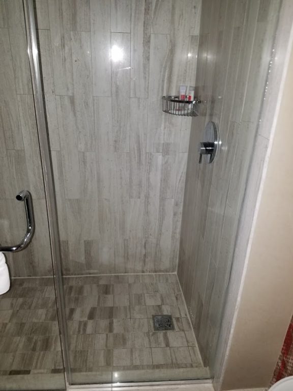 new shower stall