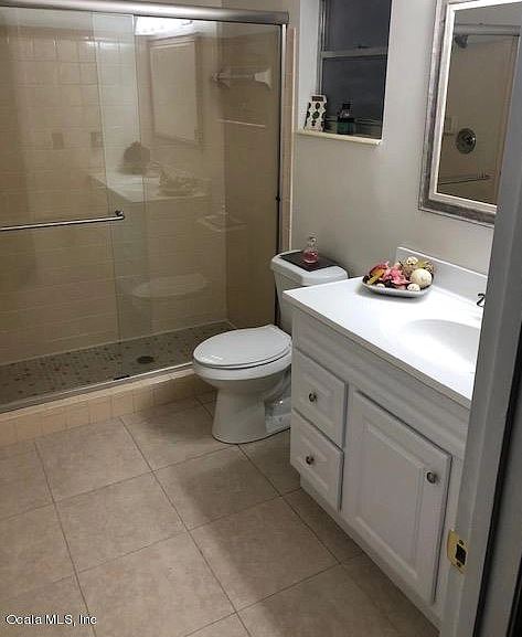 New vanity and toilet